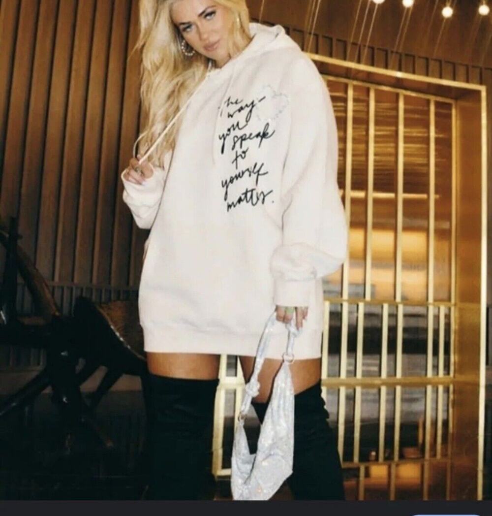 Skull House Designs x Kelclight The Way You Speak To Yourself Hoodie Sweatshirt